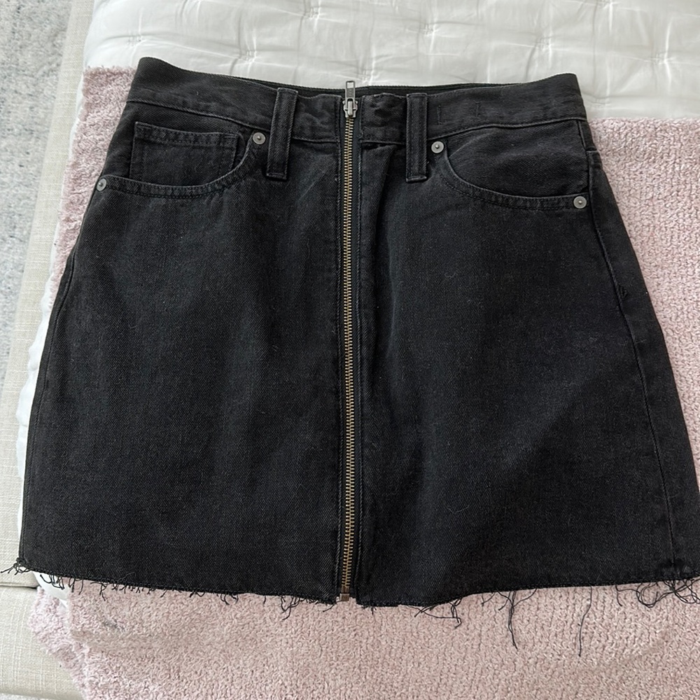 madewell NWT jean skirt